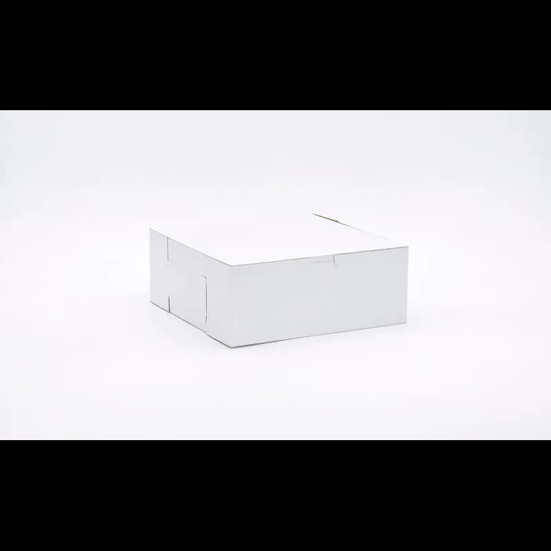 Victoria Bay Cake Box 10X10X4 IN Paperboard White 100/Bundle