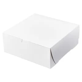 Victoria Bay Cake Box 10X10X4 IN Paperboard White 100/Bundle