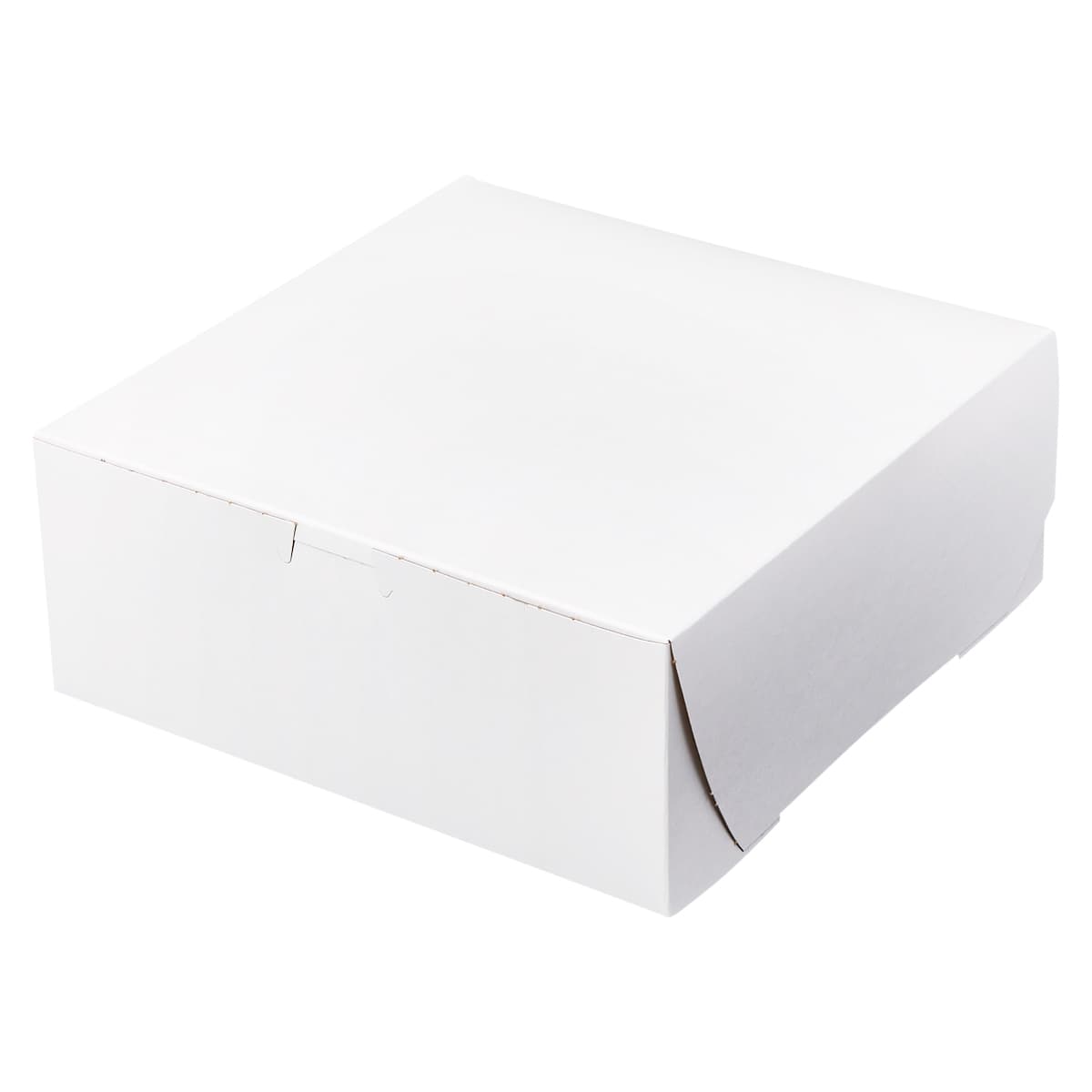 Victoria Bay Cake Box 10X10X4 IN Paperboard White 100/Bundle