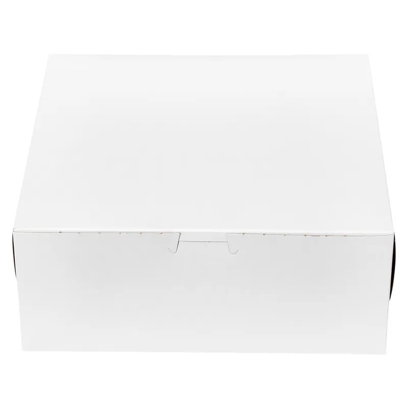 Victoria Bay Cake Box 10X10X4 IN Paperboard White 100/Bundle