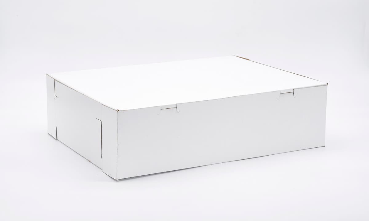 Victoria Bay Cake Box 18X14X5 IN Paperboard White 50/Bundle