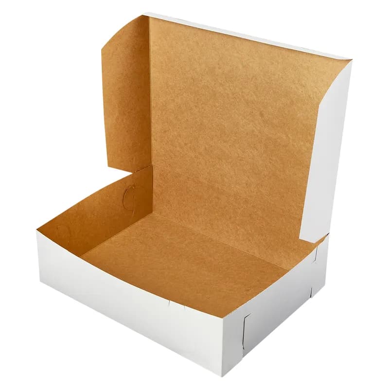 Victoria Bay Cake Box 18X14X5 IN Paperboard White 50/Bundle