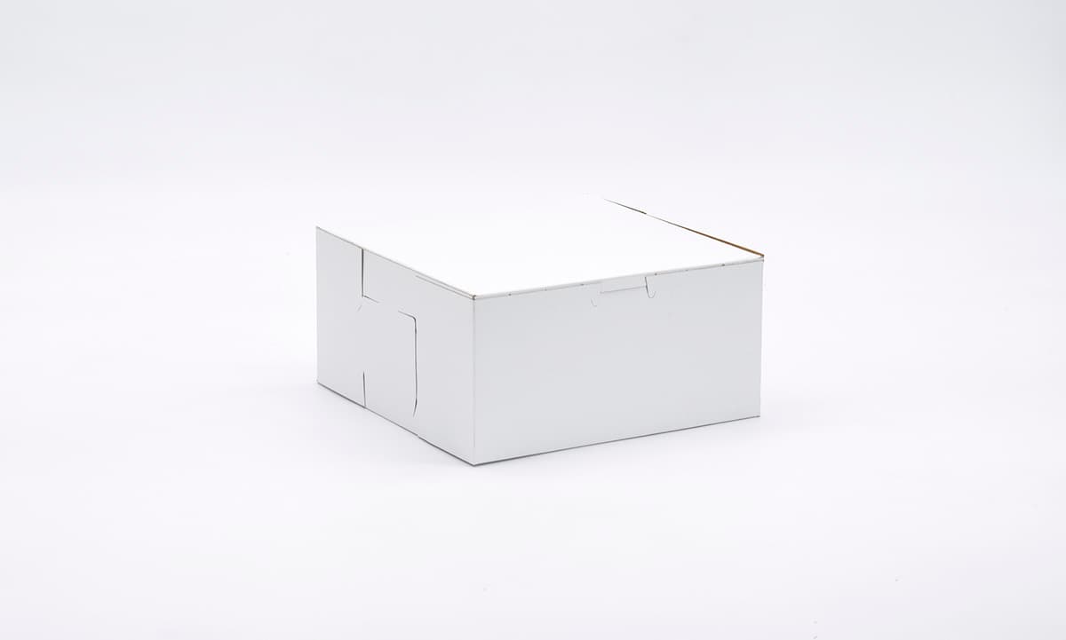 Victoria Bay Cake Box 8X8X4 IN Paperboard White 250/Bundle