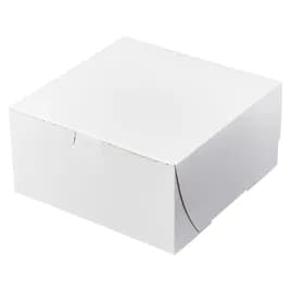 Victoria Bay Cake Box 8X8X4 IN Paperboard White 250/Bundle