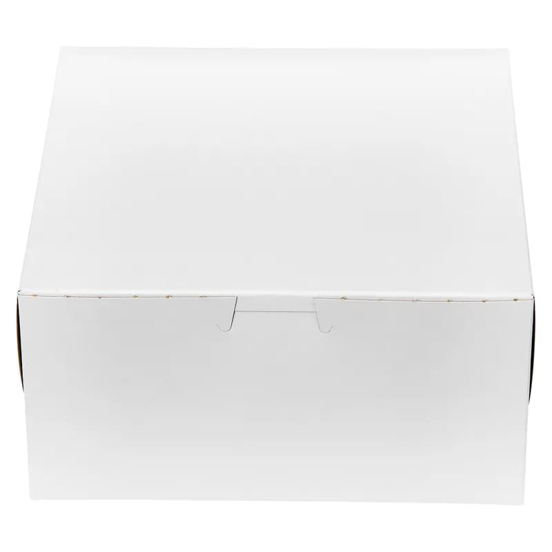 Victoria Bay Cake Box 8X8X4 IN Paperboard White 250/Bundle