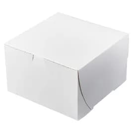 Victoria Bay Cake Box 8X8X5 IN Paperboard White 100/Bundle