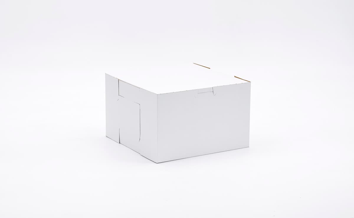 Victoria Bay Cake Box 8X8X5 IN Paperboard White 100/Bundle