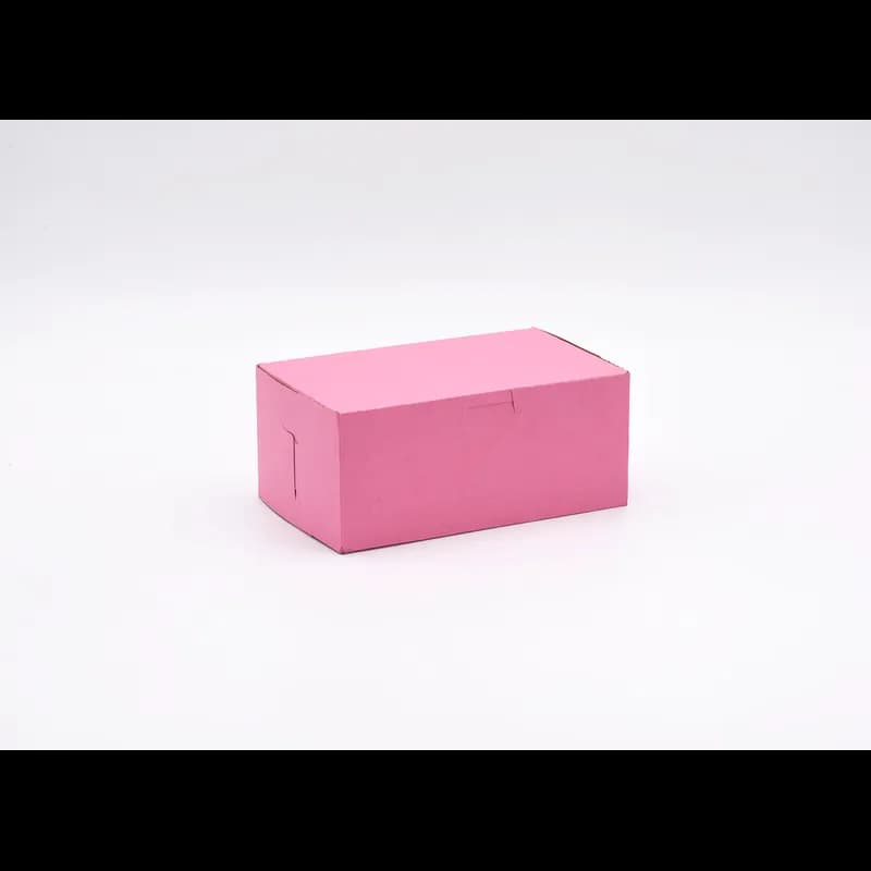 Victoria Bay Cake Box 8X5X3.5 IN Paperboard Pink 250/Bundle