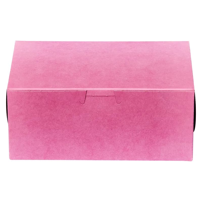 Victoria Bay Cake Box 8X5X3.5 IN Paperboard Pink 250/Bundle