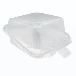 Cake Slice Hinged Container 2 CT 5.75X6.5X2.88 IN RPET Clear Tamper-Evident 400/Case