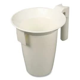 Impact® Value Plus Toilet Bowl Brush & Caddy Plastic White 1/Each