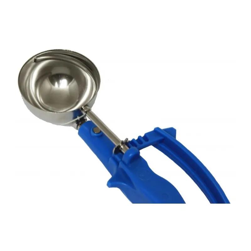 Disher 2 OZ Stainless Steel Blue Handle #16 Dishwasher Safe 1/Each