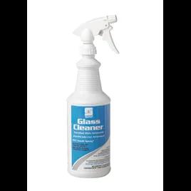 Glass Cleaner Floral 1 QT Multi Surface Alkaline RTU Ammoniated 12/Case