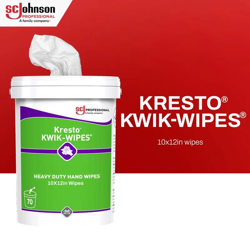 Kresto® Hand Wipes 10X12 IN Regular Heavy Duty 70 Count/Pack