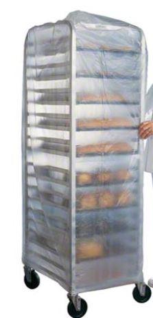 Victoria Bay Bun Rack Cover 52X84 IN HDPE Natural 15MIC 50 Count/Roll