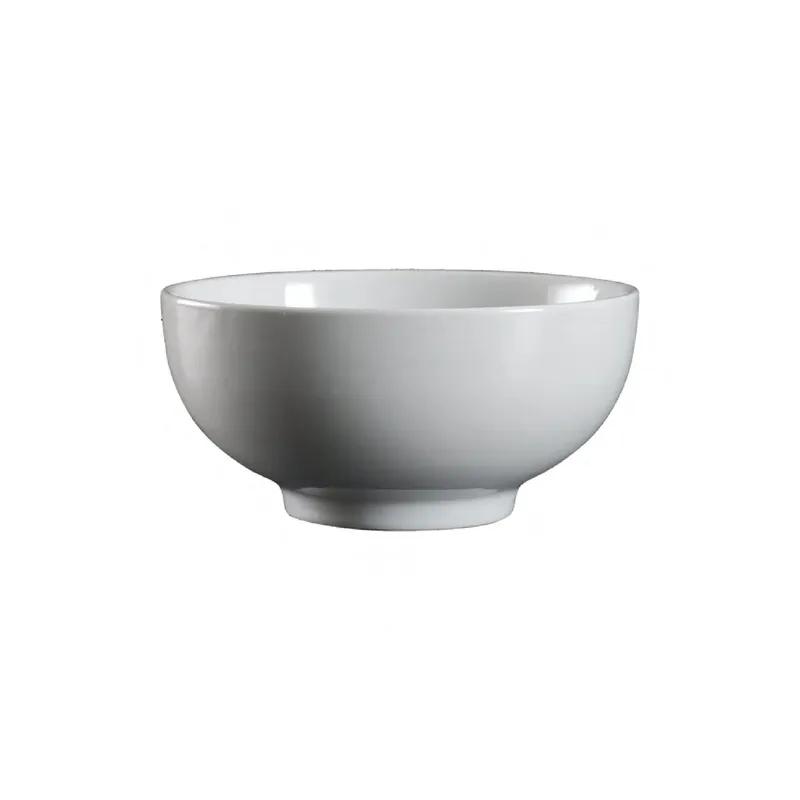Ciotola Mixing Bowl 7 IN 32 OZ Porcelain White Round Dishwasher Safe Dual Ovenable 12/Case