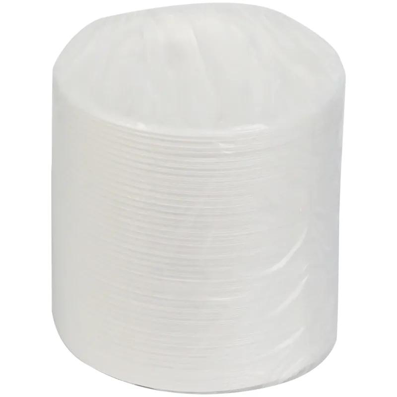 Placesetter® Plate 8.9X0.8 IN Polystyrene Foam White Round Laminated 500/Case