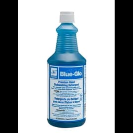 Blue-Glo Fresh Scent Manual Dish Detergent 1 QT Neutral Liquid Premium 12/Case