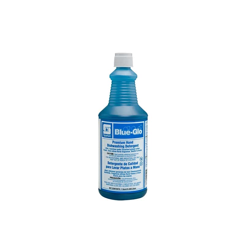 Blue-Glo Fresh Scent Manual Dish Detergent 1 QT Neutral Liquid Premium 12/Case