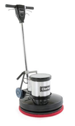 Clarke® CFP Pro® 20DS Floor Machine 27X15X17 IN Black Silver 110V With 50FT Cord 1/Each