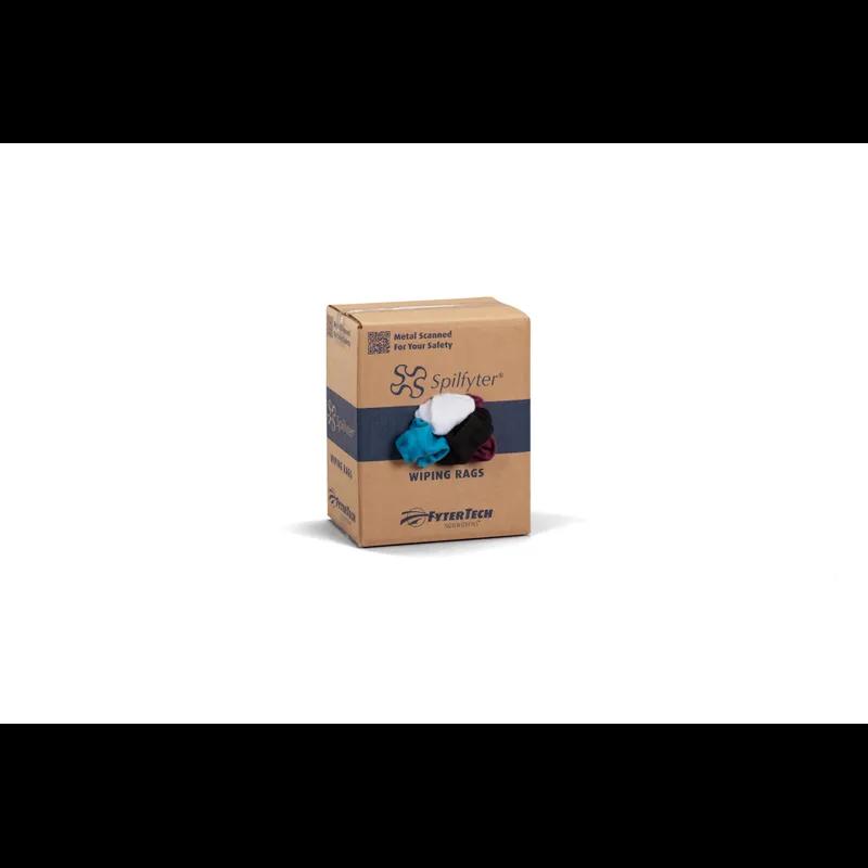 Spilfyter™ Knit Rag 10 LB Fleece Assorted Reclaimed Box 1/Box