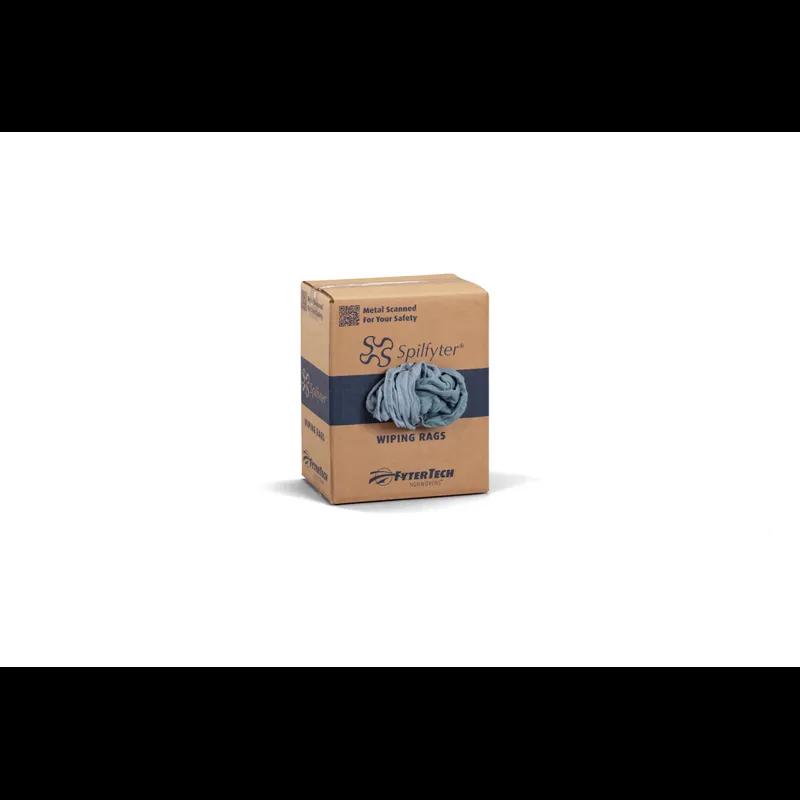 Spilfyter™ Huck Knit Rag 10 LB Textile Blue Green Reclaimed Box 1/Box