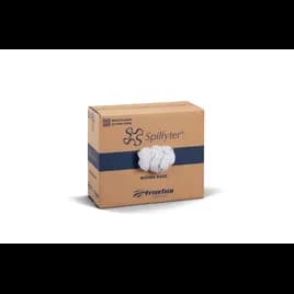 Spilfyter™ Knit Rag Bar Mop Rags 25 LB Cotton White New C Grade Box 1/Box