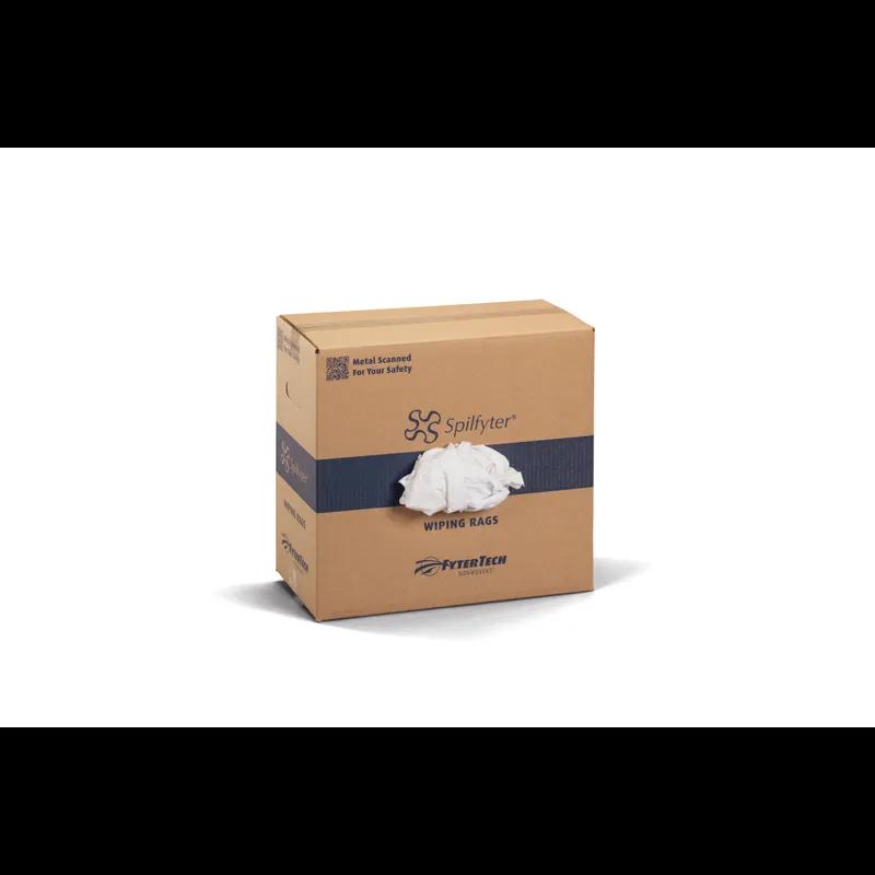 Spilfyter™ Knit Rag 25 LB Textile White Reclaimed 1/Box