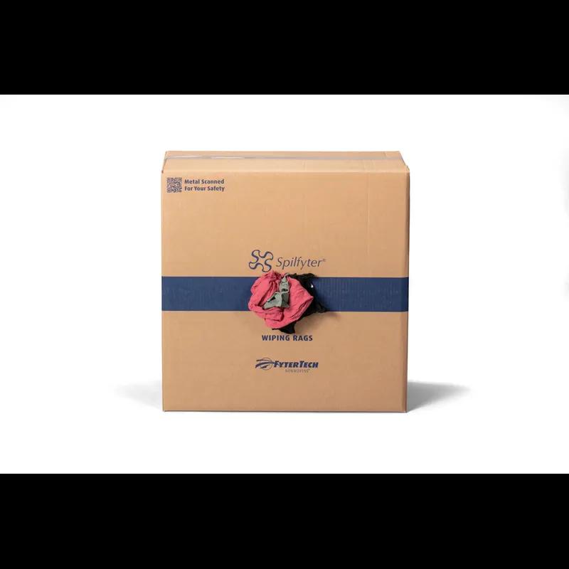 Spilfyter™ T-Shirt Rag 50 LB Textile Assorted Reclaimed Box 1/Box