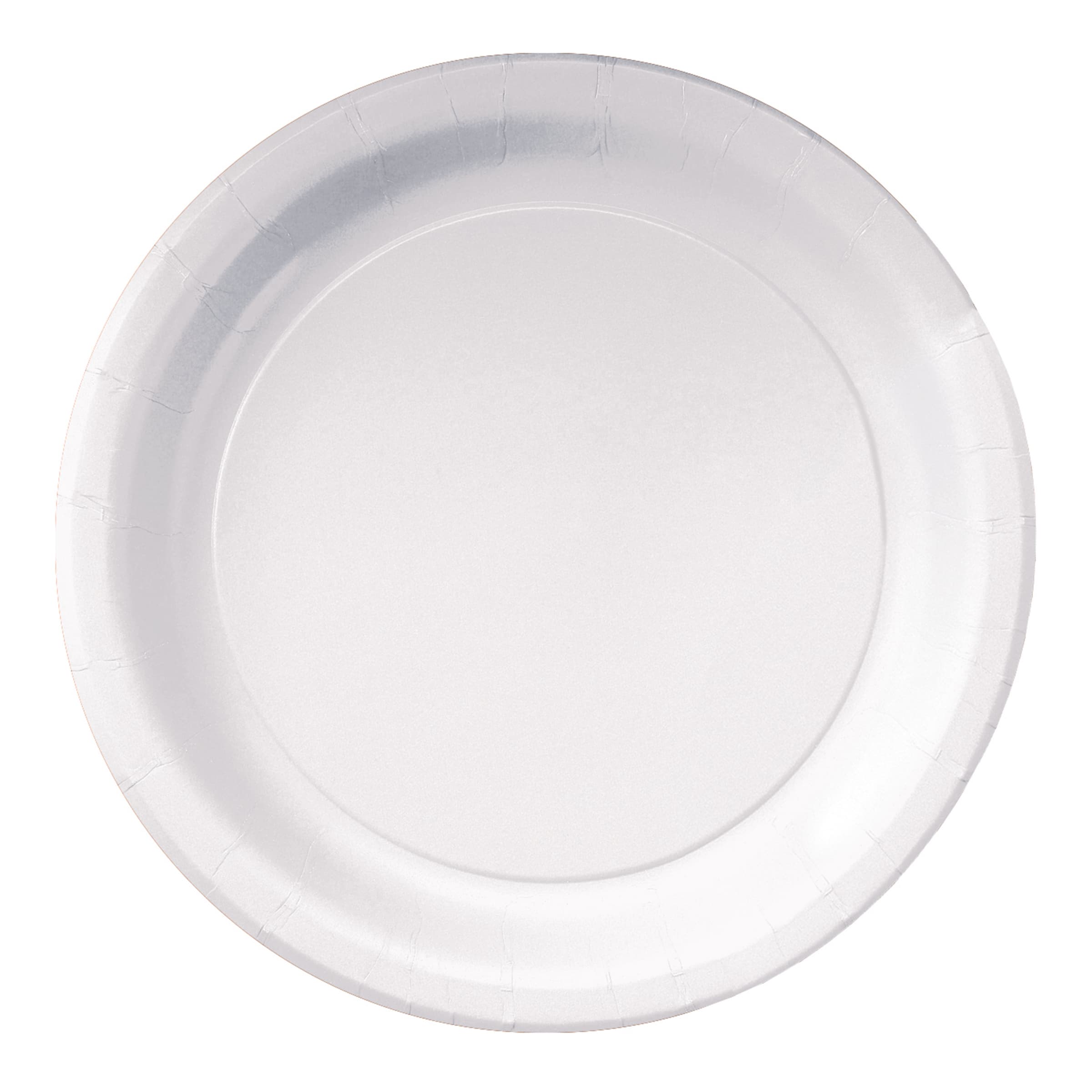 Plate 9 IN Coated Paper White Medium Weight 500/Case