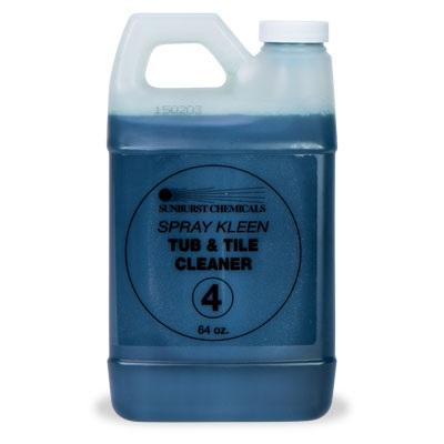 Spray Kleen Pleasant Scent Tub & Tile Cleaner 64 OZ Liquid Heavy Duty Closed Loop 2/Case
