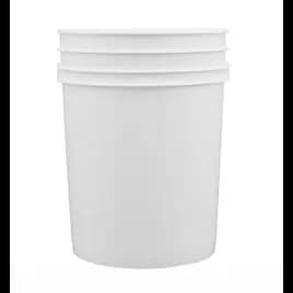Pail 5 GAL HDPE White Empty 204/Each