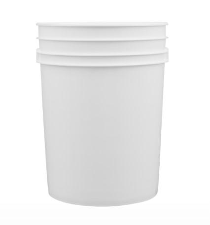 Pail 5 GAL HDPE White Empty 204/Each
