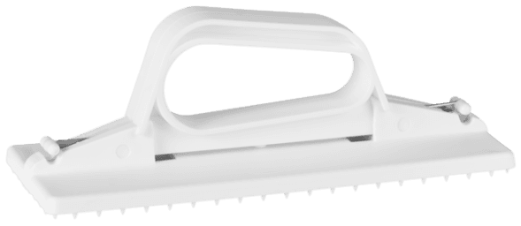 Pad Holder 9 IN Polypropylene (PP) Stainless Steel Nylon White Handheld 1/Each