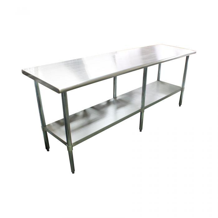 Worktable 30X96 IN Stainless Steel Flat Top 1/Each