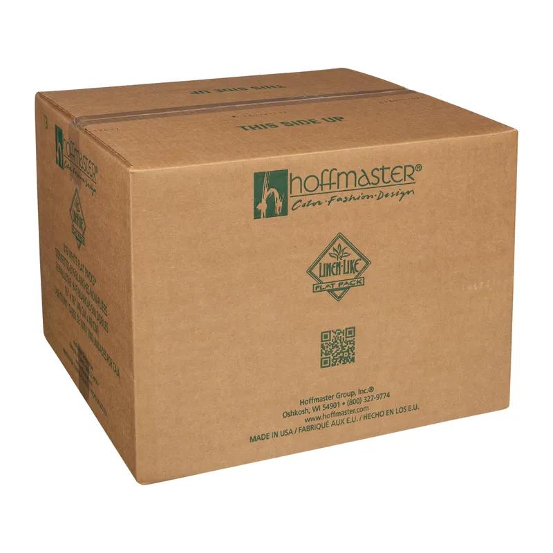 Linen-Like® Dinner Napkins 16X16 IN White Airlaid Paper Flat Pack 1000/Case