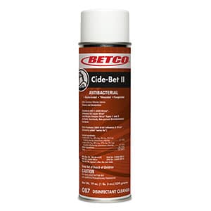 Cide-Bet II Citrus Scent Disinfectant Cleaner 18 OZ RTU Aerosol Foam 12/Case