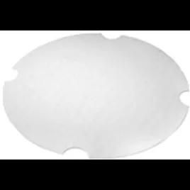 Lid Flat Paper White Round For 170 OZ Container 200/Case