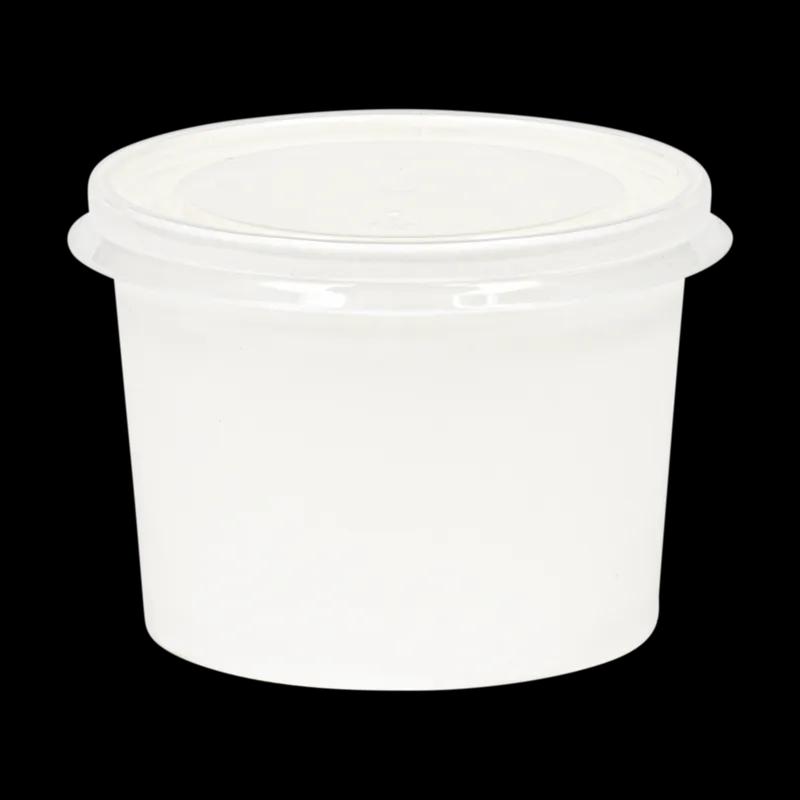 Soup Food Container 12 OZ SBS Paperboard White Leak Resistant 500/Case