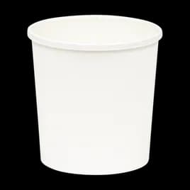 Soup Food Container Base 16 OZ SBS Paperboard White Tall Leak Resistant 500/Case