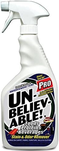 Unbelievable Pro Stain Remover Deodorizer 1 QT Liquid 1/Each