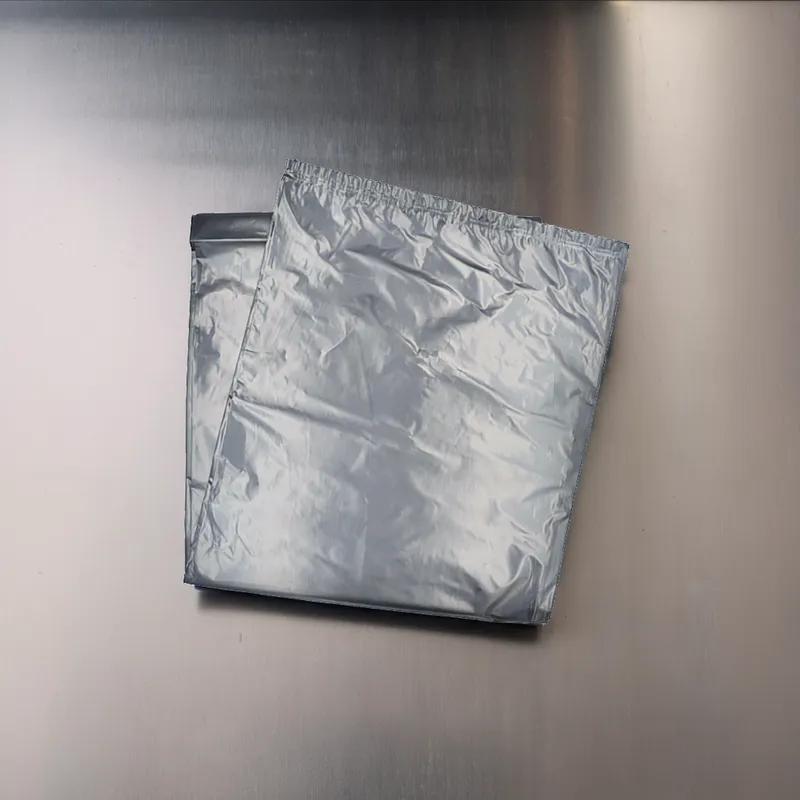 Can Liner 30X37 IN Black HDPE 10MIC Roll 500/Case