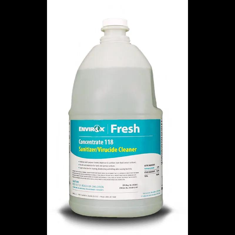 EnvirOx™ Disinfectant Cleaner Deodorizer Degreaser 1 GAL Concentrate Virucide 4/Case