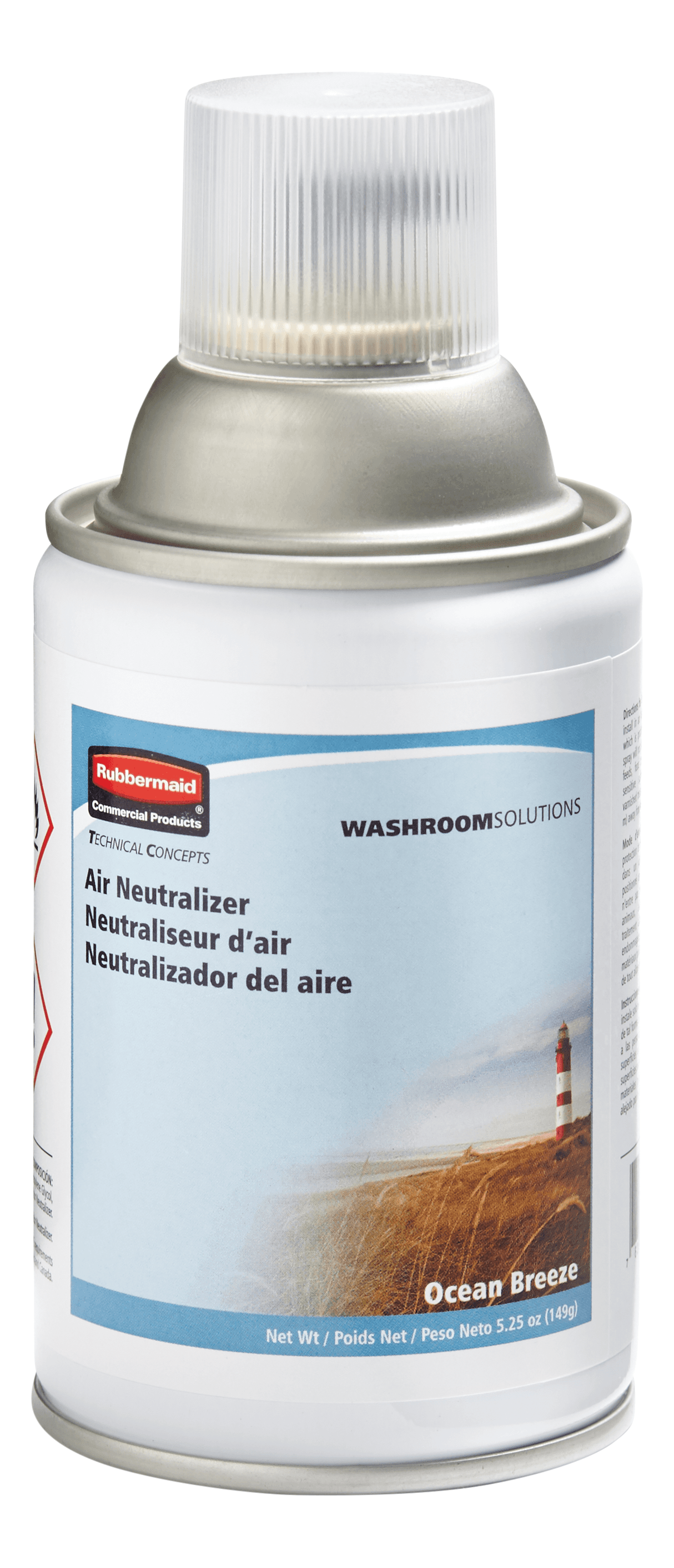 Air Freshener Ocean Breeze Aerosol 6 FLOZ Refill 12/Case