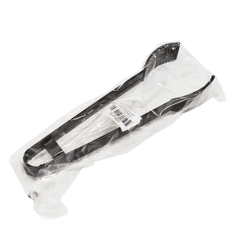 Tongs 7 IN Plastic Black 48/Case