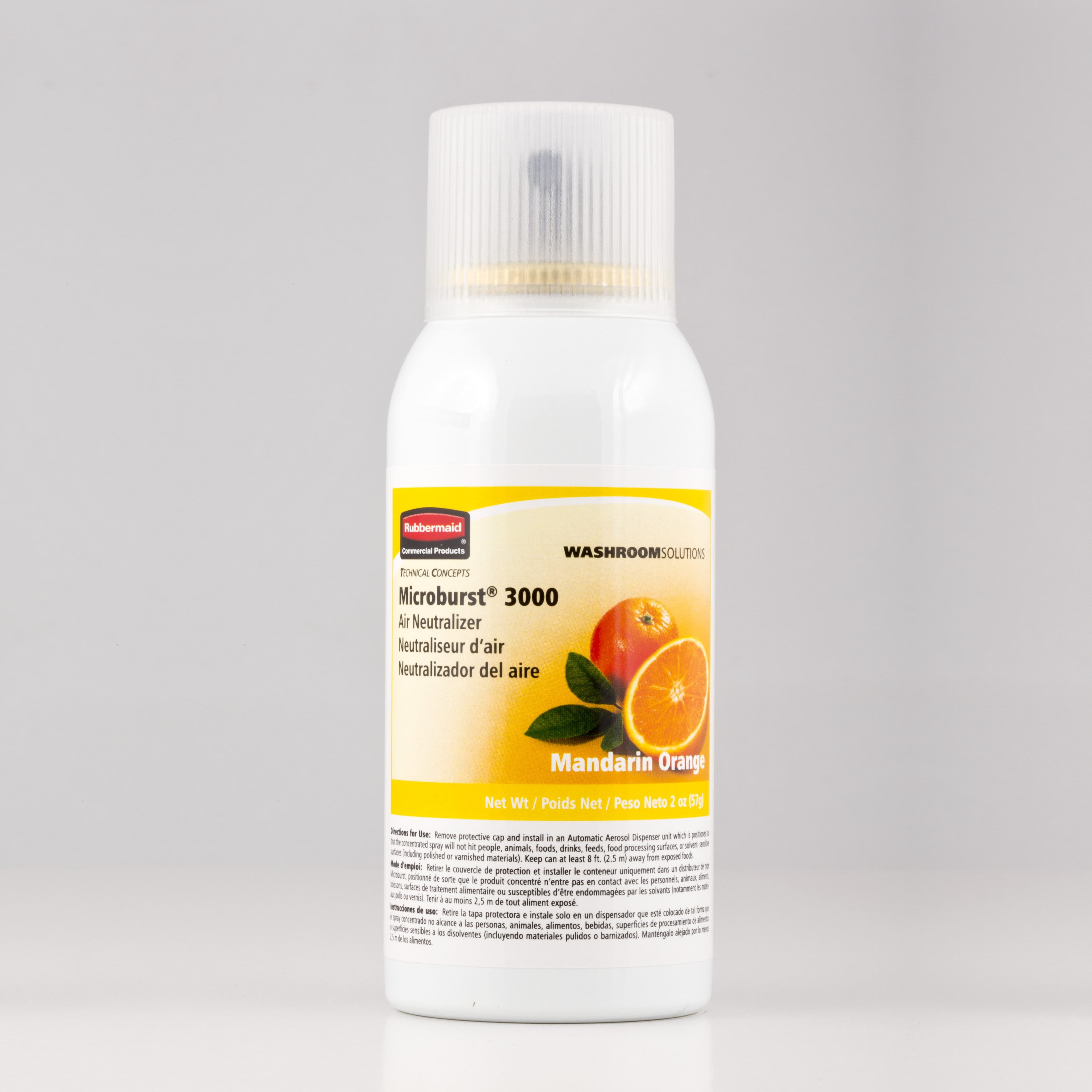 Microburst® 3000 Air Freshener Mandarin Orange 2 FLOZ Refill 12/Case