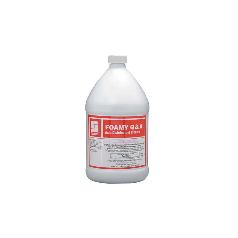 Foamy Q & A® Floral Citrus Disinfectant Cleaner 1 GAL Acidic Acid 4/Case