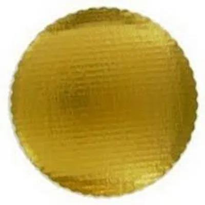 Cake Circle 6 IN Paperboard Gold 200/Case