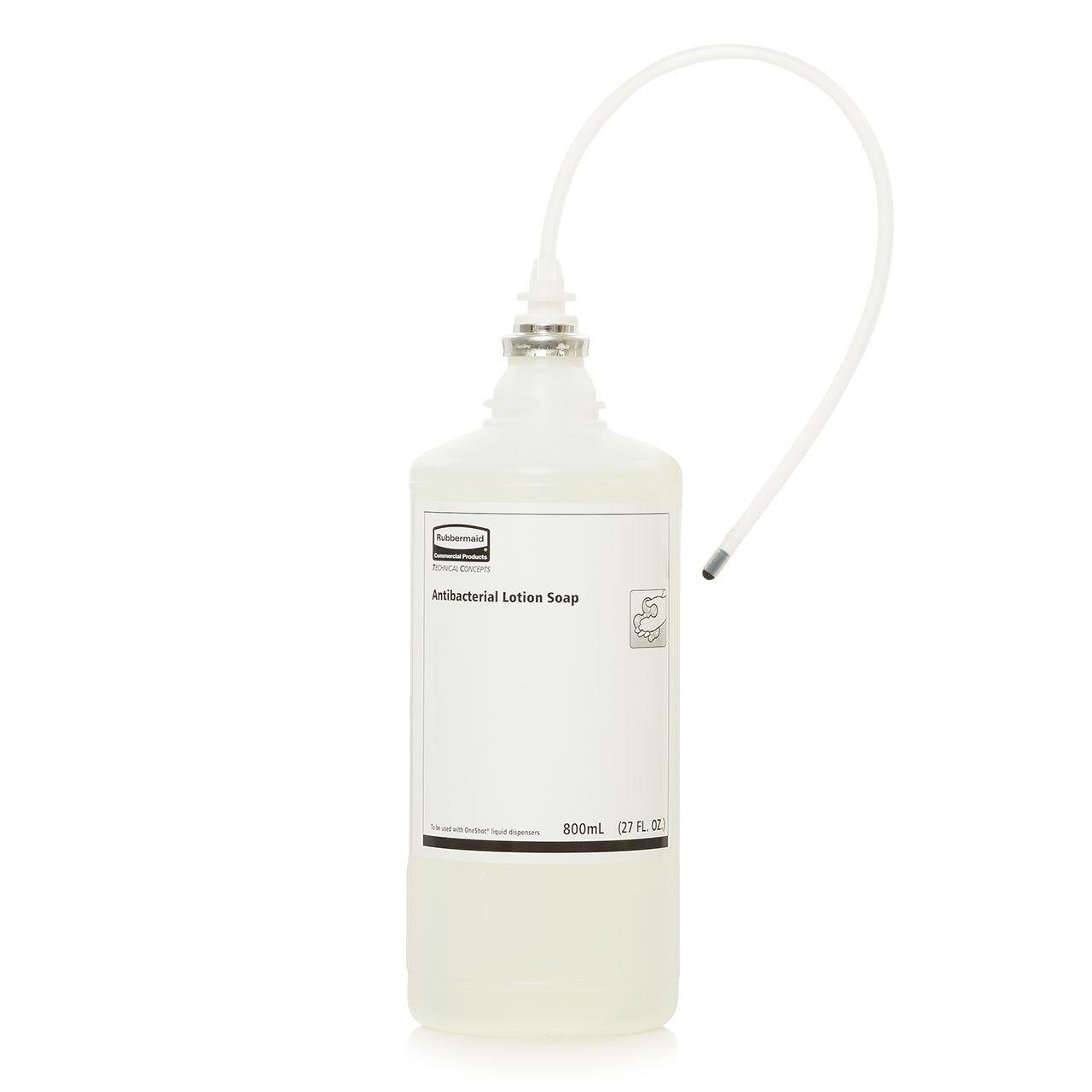 OneShot® Hand Soap Liquid 800 mL Clear Antimicrobial FDA Approved 4/Case