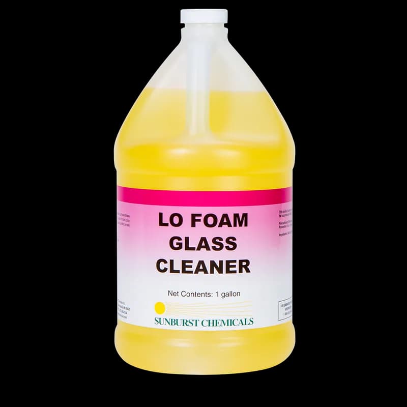 Lo Foam Glass Cleaner 1 GAL Liquid 4/Case